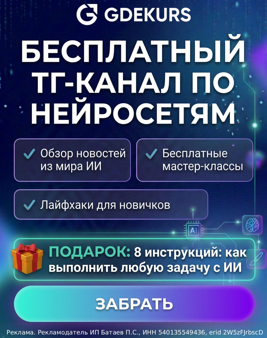 Тг GdeKurs