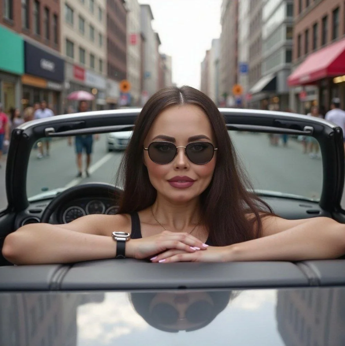 Работа ученицы курса «Нейросети для фото и видео» от InStart